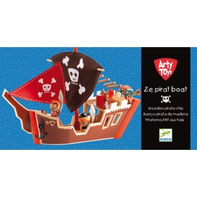 ARTY TOYS ZE PIRAT BOAT FIGURINES DJECO -1