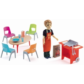 DJECO BARBECUE  ACCESSOIRES FIGURINES DJECO -1