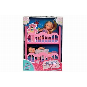 EVI LITS + 2 FIGURINES POUPEES DIVERS -1