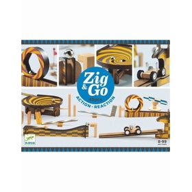 CIRCUIT BILLE ZIG GO 45 PIECES JEUX CONSTRUCTION DJECO -1