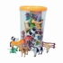 BARIL 40 ANIMAUX FERME FIGURINES DIVERS -1