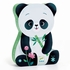 PUZZLE SILHOUETTE PANDA 3 ANS+ PUZZLES DJECO -1