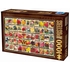 PUZZLES 1000  MULTI FLEURS PUZZLES D-TOYS -1