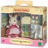 MAMAN LAPIN CHOC REFRIGERATEUR FIGURINES SYLVANIAN -1