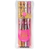 4 STYLOS GEL METALISES JEUX CREATIFS TOP MODEL -1