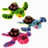 1 PELUCHE TORTUE 16CM AU CHOIX PELUCHES DIVERS -1