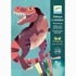 COF.TAB METALLISER DINOSAURES JEUX CREATIFS DJECO -1