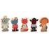 SET 5 PERSONNAGES METIERS JOUETS EVEIL LILLIPUTIENS -2