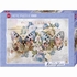 PUZZLES 1000 PAPILLON 2 PUZZLES HEYE -1