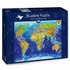 1000 PCS MAP MONDE PUZZLES BLUEBIRD -1