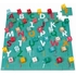 40 CUBES BOIS +PUZZLE CHIFFRES JOUETS EVEIL JANOD -3