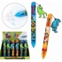 1 STYLO 6 COULEURS DINOSAURE JEUX CREATIFS TOP MODEL -1