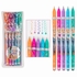 5 STYLOS GLITTER PAILLETTES JEUX CREATIFS TOP MODEL -1