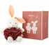 DOUDOU BULL LAPIN CANELLE 30CM PELUCHES KALOO -1