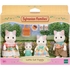 FAMILLE CHAT LATT FIGURINES SYLVANIAN -1