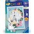 NUMERO ART LICORNE FLEURIE JEUX CREATIFS RAVENSBURGER -1