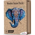 WOODEN 174 PCS ELEPHANT PUZZLES SMART GAMES -1