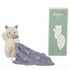 DOUDOU CHAT LILAS PELUCHES KALOO -1