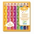 8 CRAYONS COULEUR POUR PETITS JEUX CREATIFS DJECO -1