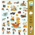 160 STICKERS PIRATES JEUX CREATIFS DJECO -1