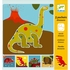 5 POCHOIRS DINOSAURES JEUX CREATIFS DJECO -1