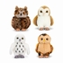 1 HIBOU 28 CM AU CHOIX PELUCHES DIVERS -1