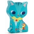 PUZZLE SILHOUETTE CHAT 3 ANS+ PUZZLES DJECO -1