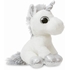 PEL LICORNE CRINIERE ARGENTEE PELUCHES DIVERS -1