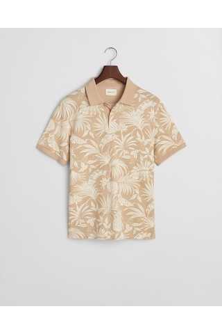 POLO À IMPRIMÉ TROPICAL GANT