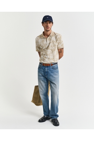 POLO À IMPRIMÉ TROPICAL GANT