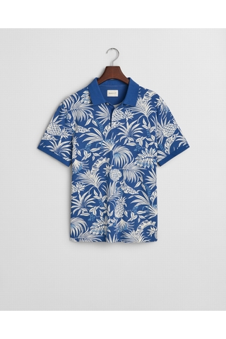 POLO À IMPRIMÉ TROPICAL GANT