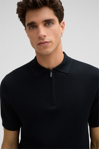 POLO MAILLE ZIP MC STRELLSON