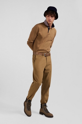 PANTALON CHINO EN PIQUÉ EDEN-PARK