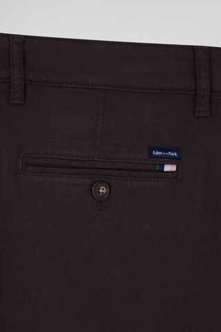 PANTALON CHINO EN PIQUÉ EDEN-PARK