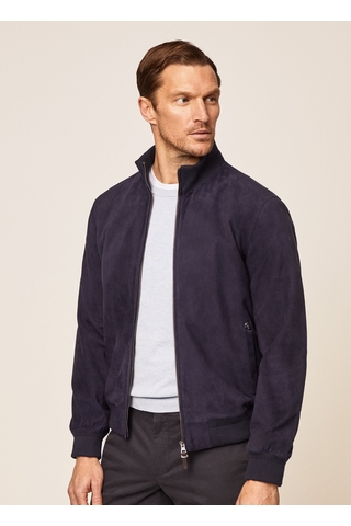 BLOUSON EN CUIR HACKETT