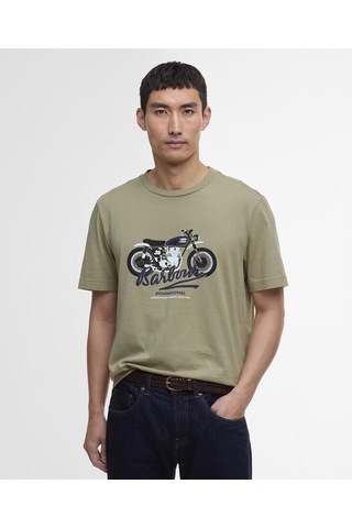 T-SHIRT MOTO BARBOUR