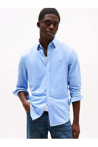 CHEMISE SLIM À COL BOUTONNÉ TOMMY HILFIGER