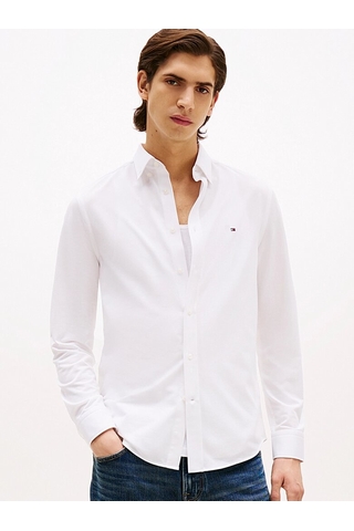 CHEMISE SLIM À COL BOUTONNÉ TOMMY HILFIGER