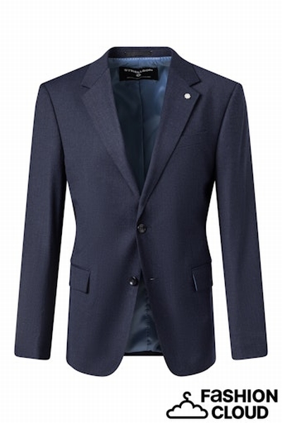 La veste de costume Caidan séduit par sa coupe très ajustée