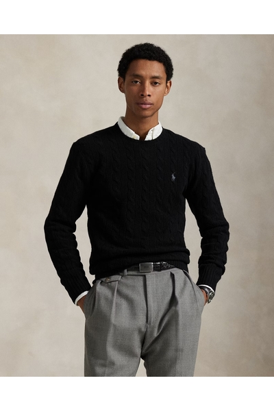 PULL COL ROND TORSADE