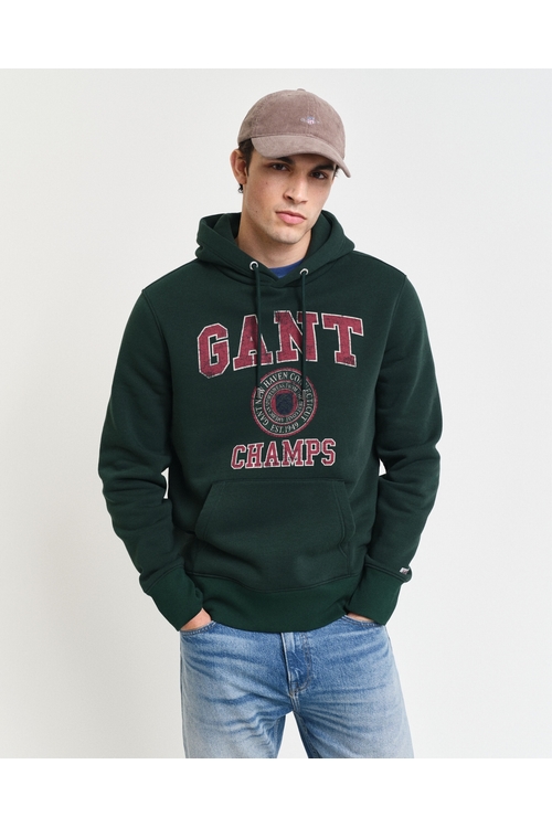 SWEAT À CAPUCHE LOGO GANT