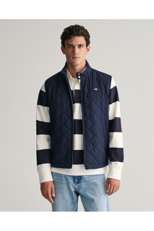 QUILTED WINDCHEATER VEST GANT