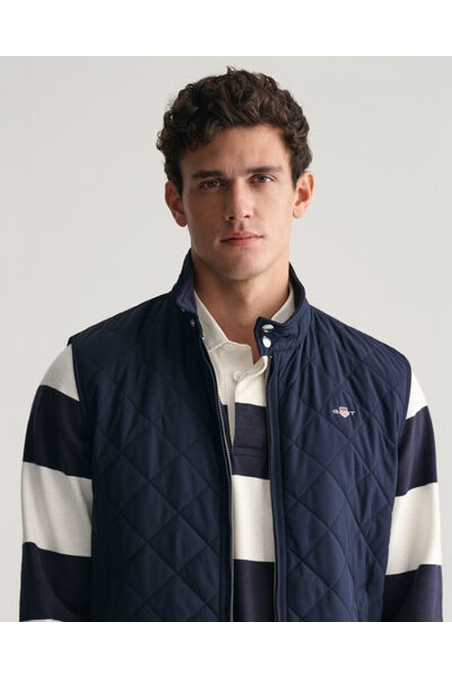 QUILTED WINDCHEATER VEST GANT