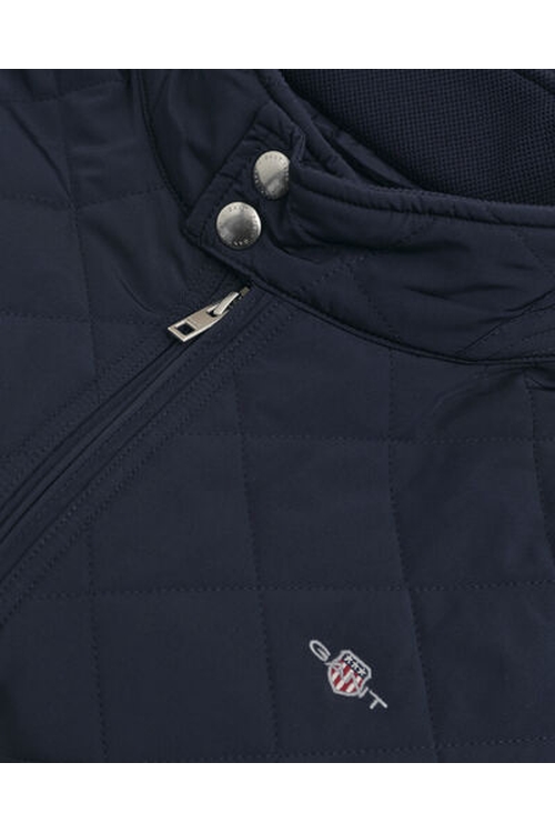 QUILTED WINDCHEATER VEST GANT