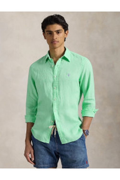 CHEMISE CUSTOM EN LIN RALPH LAUREN
