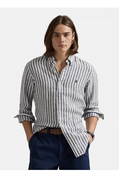 CHEMISE EN LIN RALPH LAUREN