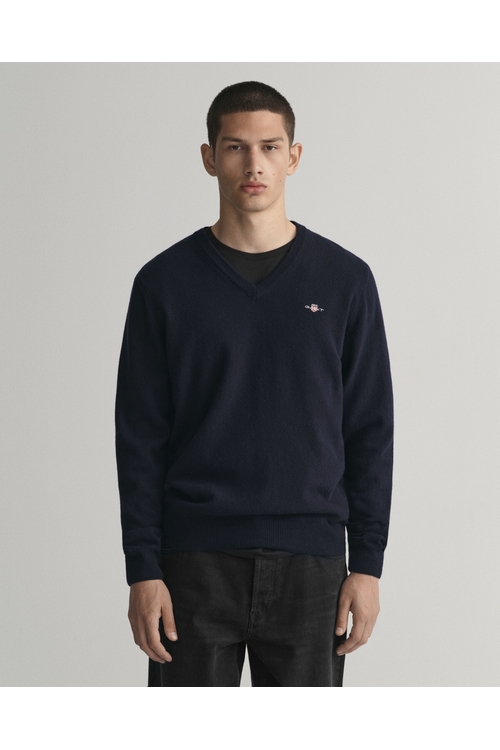 PULL V SUPERFINE LAMBSWOOL GANT