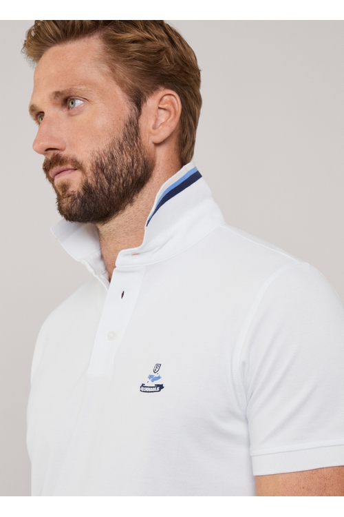 POLO EN COTON PIMA FAÇONNABLE