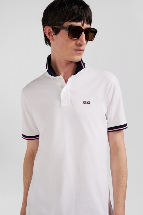 POLO MC COL JACQUARD EDEN-PARK