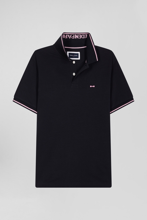 POLO MC COL JACQUARD EDEN-PARK